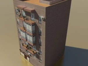 Cole&ccedil;&atilde;o de 10 edif&iacute;cios Modelo 3D