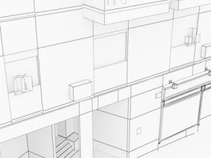 Cole&ccedil;&atilde;o de 10 edif&iacute;cios Modelo 3D