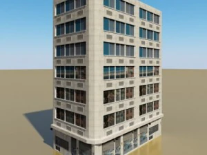 Cole&ccedil;&atilde;o de 10 edif&iacute;cios Modelo 3D