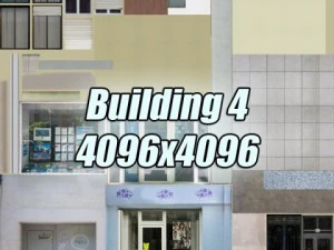 Cole&ccedil;&atilde;o de 10 edif&iacute;cios Modelo 3D