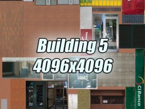 Cole&ccedil;&atilde;o de 10 edif&iacute;cios Modelo 3D