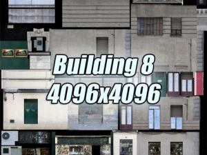 Cole&ccedil;&atilde;o de 10 edif&iacute;cios Modelo 3D