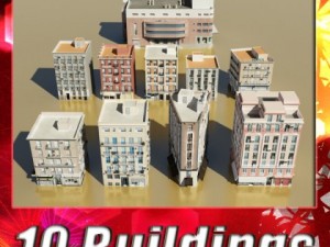 building collection 11  20 3D Model
