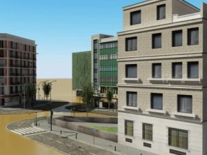building collection 3 buildings 21 30 3D Model