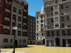 building collection 3 buildings 21 30 3D Model