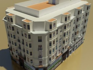 building collection 3 buildings 21 30 3D 모델