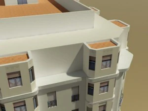 building collection 3 buildings 21 30 3D Model