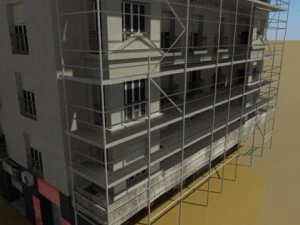 building collection 3 buildings 21 30 3D Model