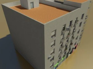 building collection 3 buildings 21 30 3D Model