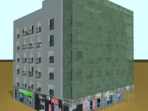 building collection 3 buildings 21 30 3D Model