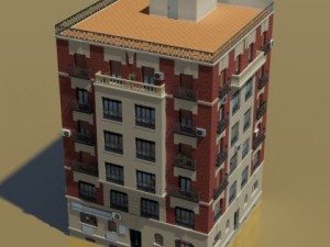 building collection 3 buildings 21 30 3D 모델