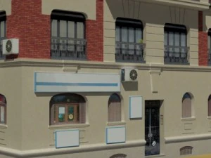 building collection 3 buildings 21 30 3D Model