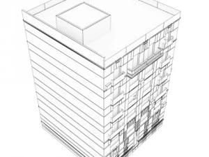 building collection 3 buildings 21 30 3D Model