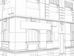 building collection 3 buildings 21 30 3D 모델