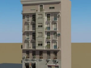 building collection 3 buildings 21 30 3D Model