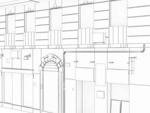 building collection 3 buildings 21 30 3D Model
