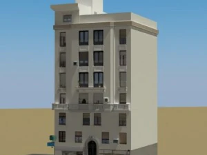 building collection 3 buildings 21 30 3D Model