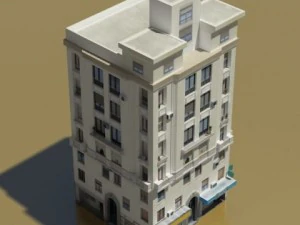building collection 3 buildings 21 30 3D Model