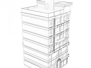 building collection 3 buildings 21 30 3D Model