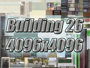 building collection 3 buildings 21 30 3D Model