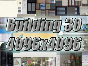 building collection 3 buildings 21 30 3D Model