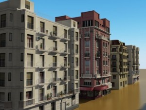 3dbuilding collection 4 3D मॉडल