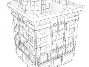 3dbuilding collection 4 3D Model