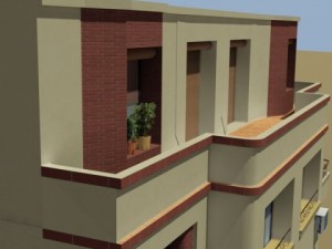 3dbuilding collection 4 3D मॉडल