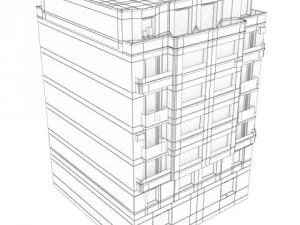3dbuilding collection 4 3D Model