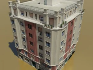 3dbuilding collection 4 3D Model