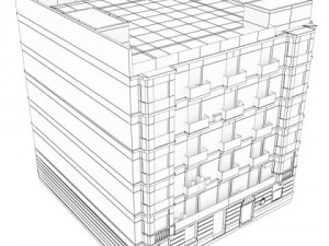 3dbuilding collection 4 3D मॉडल