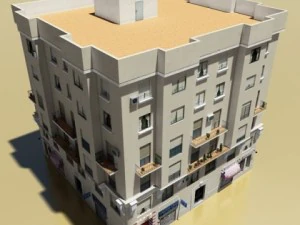 3dbuilding collection 4 3D Model