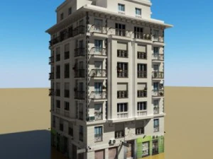 3dbuilding collection 4 3D Model