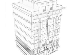 3dbuilding collection 4 3D मॉडल