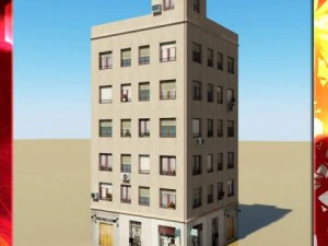 building 43 3D Model
