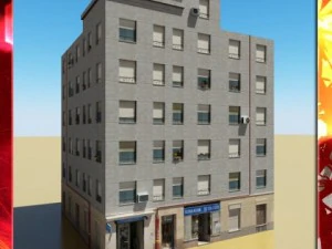 building 44 3D Model