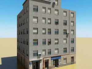 building 44 3D Model