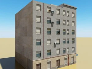building 44 3D Model