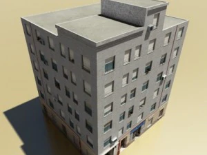 building 44 3D Model
