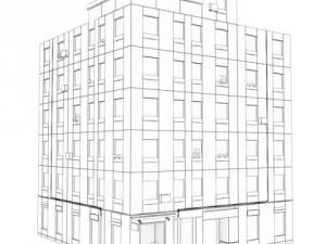 building 44 3D Model