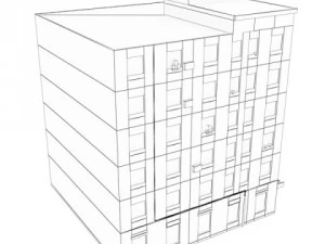 building 44 3D Model