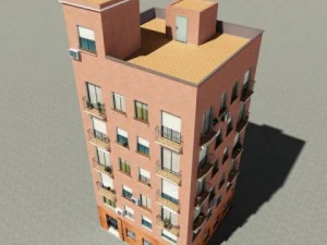 building 45 3D Model