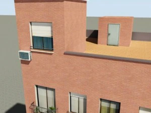 building 45 3D Model