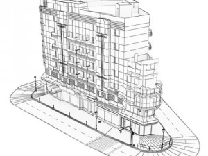 building 52 3D Model