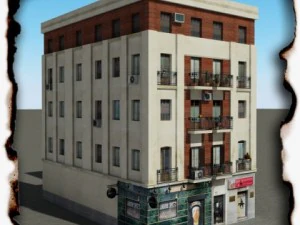 Gebäude 55 3D Modell