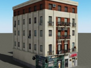 building 55 3D 모델
