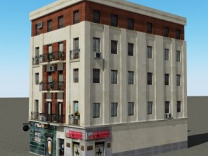 building 55 3D 모델