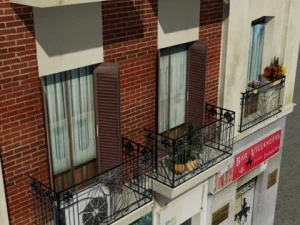 building 55 3D Model