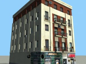 building 55 3D Model