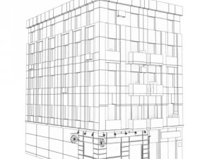building 55 3D Model